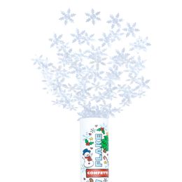 Konfettikanon Snöflingor