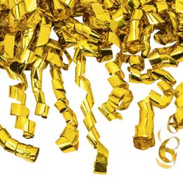 Lysbildefremvisning - Konfettikanon Streamers Guld