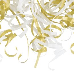 Bildspel - Konfettikanon Streamers Happily Ever After Guld/Vit