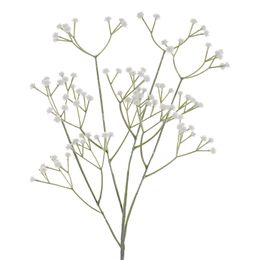 Bildspel - Konstgjord Blomma Slöjblommor Vit