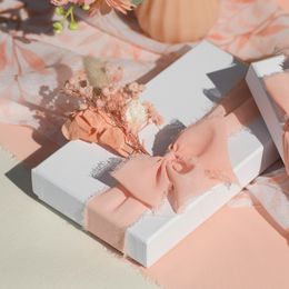 Lysbildefremvisning - Kunstig Blomsterkvist Peach