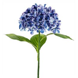 Bildspel - Konstgjord Hortensia Blå Lång