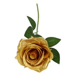 Bildspel - Konstgjord Ros Guld