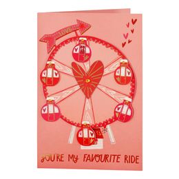 Kort med Kuvert Love Wheel