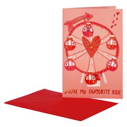 Bildspel - Kort med Kuvert Love Wheel