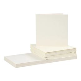 Kort & Konvolut Offwhite Kvadratisk