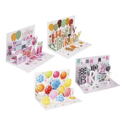 Kort Pop-Up Happy Birthday med Kuvert