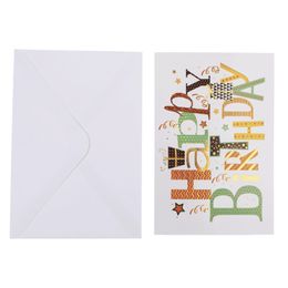 Bildspel - Kort Pop-Up Happy Birthday med Kuvert