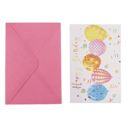 Bildspel - Kort Pop-Up Happy Birthday med Kuvert