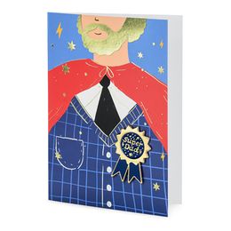 Kortti Super Dad Emalipinssillä