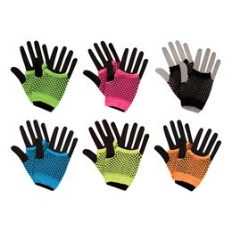 Korta Neon Näthandskar