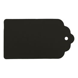 Kraftpapper Etiketter Svart