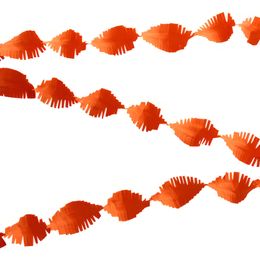 Kräppgirlang Orange