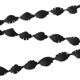 Kräppgirlang Svart