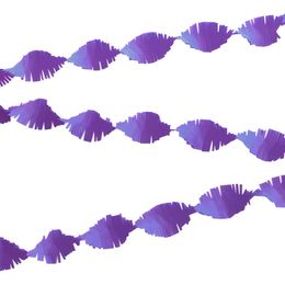 Kräppgirlang Violett