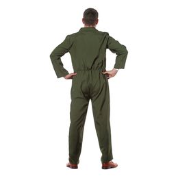 Lysbildefremvisning - Kamppilot Jumpsuit Karnevalskostyme