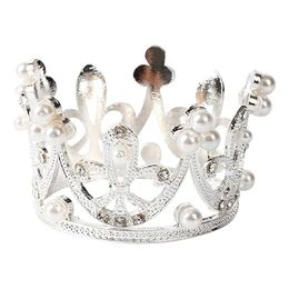 Krona Tårtdekoration Silver