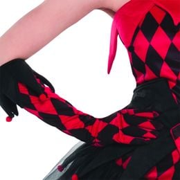 Bildspel - Harlequin Klänning Maskeraddräkt