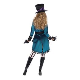 Bildspel - Kvinnlig Mad Hatter Deluxe Maskeraddräkt
