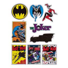 Bildspel - Kylskåpsmagneter Batman Retro