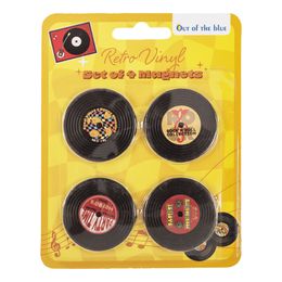 Lysbildefremvisning - Kjøleskapsmagneter Vinylplater