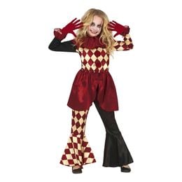 Skummel Klovn Barn Karnevalskostyme