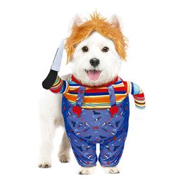 Läskig Docka Maskeraddräkt för Hund