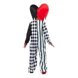 Diaesitys - Pelottava Kaksinaamainen Narri Lasten Naamiaisasu