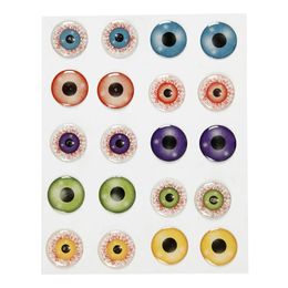 Läskiga Ögon Självlysande 3D