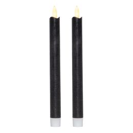 LED Antikljus Långa Rustic Svart