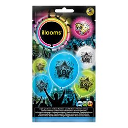 Diaesitys - LED-Ilmapallot Birthday Boy