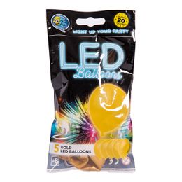 Bildspel - LED-Ballonger Guld