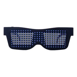 Lysbildefremvisning - LED Bluetooth Briller