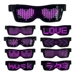 Lysbildefremvisning - LED Bluetooth Briller