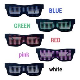 Lysbildefremvisning - LED Bluetooth Briller