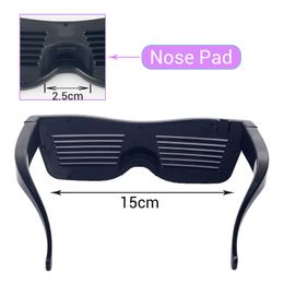 Lysbildefremvisning - LED Bluetooth Briller