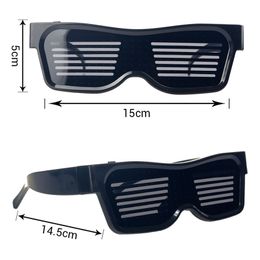 Lysbildefremvisning - LED Bluetooth Briller