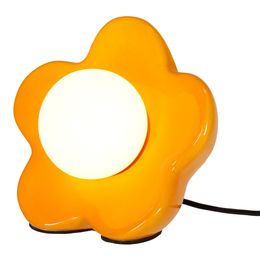 Bildspel - LED Bordslampa Flower Power Shiny Orange