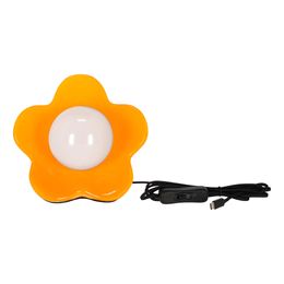Bildspel - LED Bordslampa Flower Power Shiny Orange