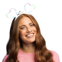 Bildspel - LED Diadem Hjärtan Färgskiftande