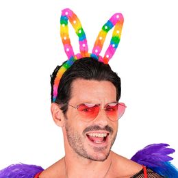 Diaesitys - LED hiuspanta pupunkorvilla, monivärinen