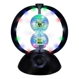 LED Discokulor Roterande Flerfärgad
