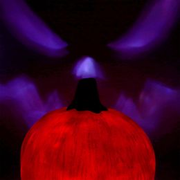 Bildspel - LED Halloweenpumpa med Ljud Prop