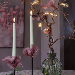 Bildspel - LED Kronljus Grön