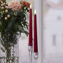 Bildspel - LED Kronljus Röda