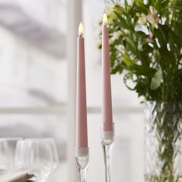 Diaesitys - LED Kynttilä Vaaleanpunainen