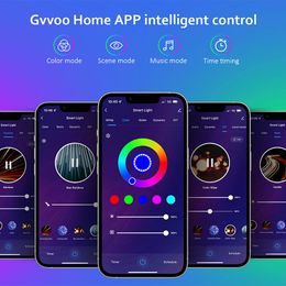 Bildspel - LED-Lampa Rund WiFi