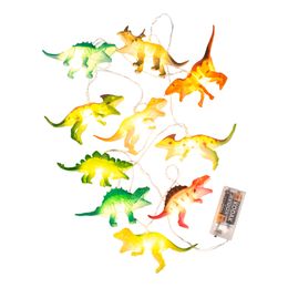 Lysbildefremvisning - LED Lyskæde Dinosaurer