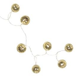 LED-valosarja diskopallot kulta