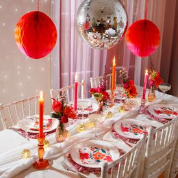 Diaesitys - LED-valosarja diskopallot kulta